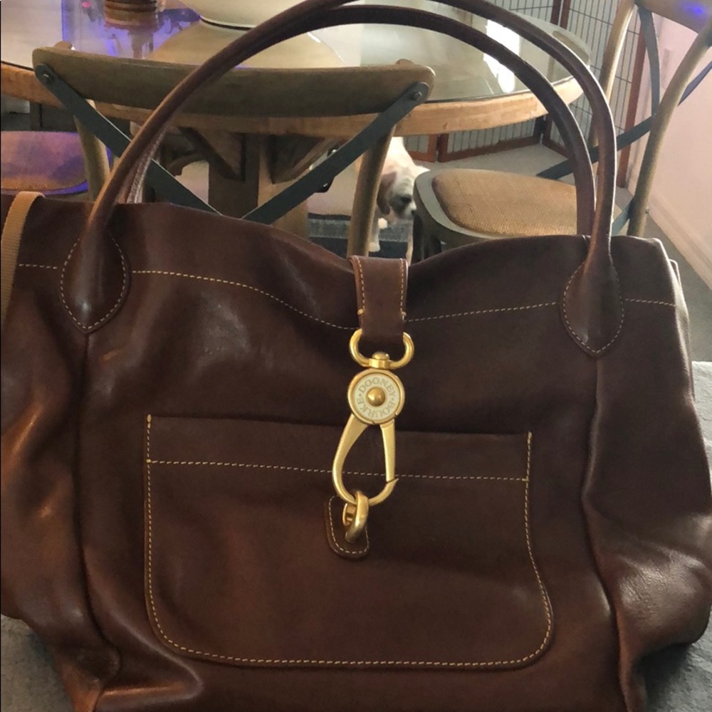 Dooney & Burke leather handbag